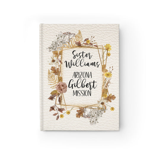 Custom Sister Missionary Journal