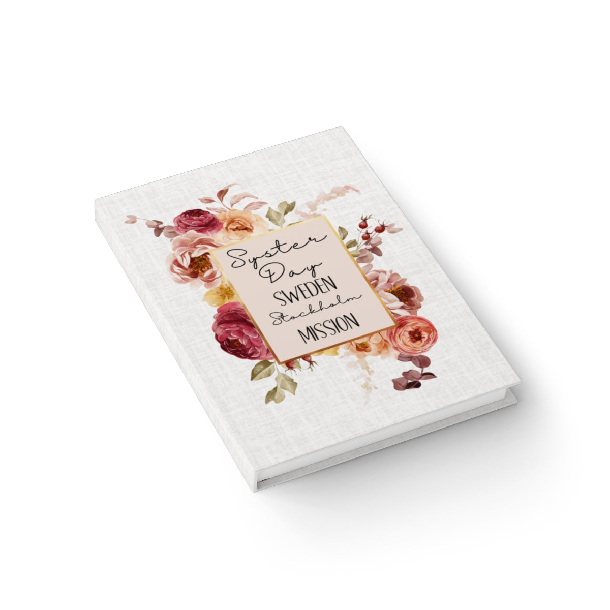 Custom Sister Missionary Journal