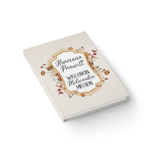 Custom Sister Missionary Journal