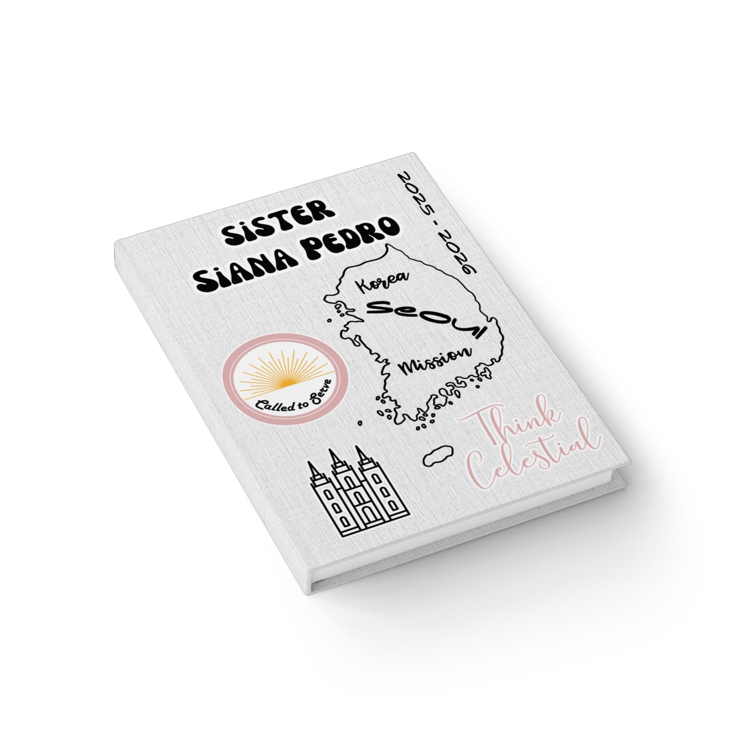 Custom Sister Missionary Journals