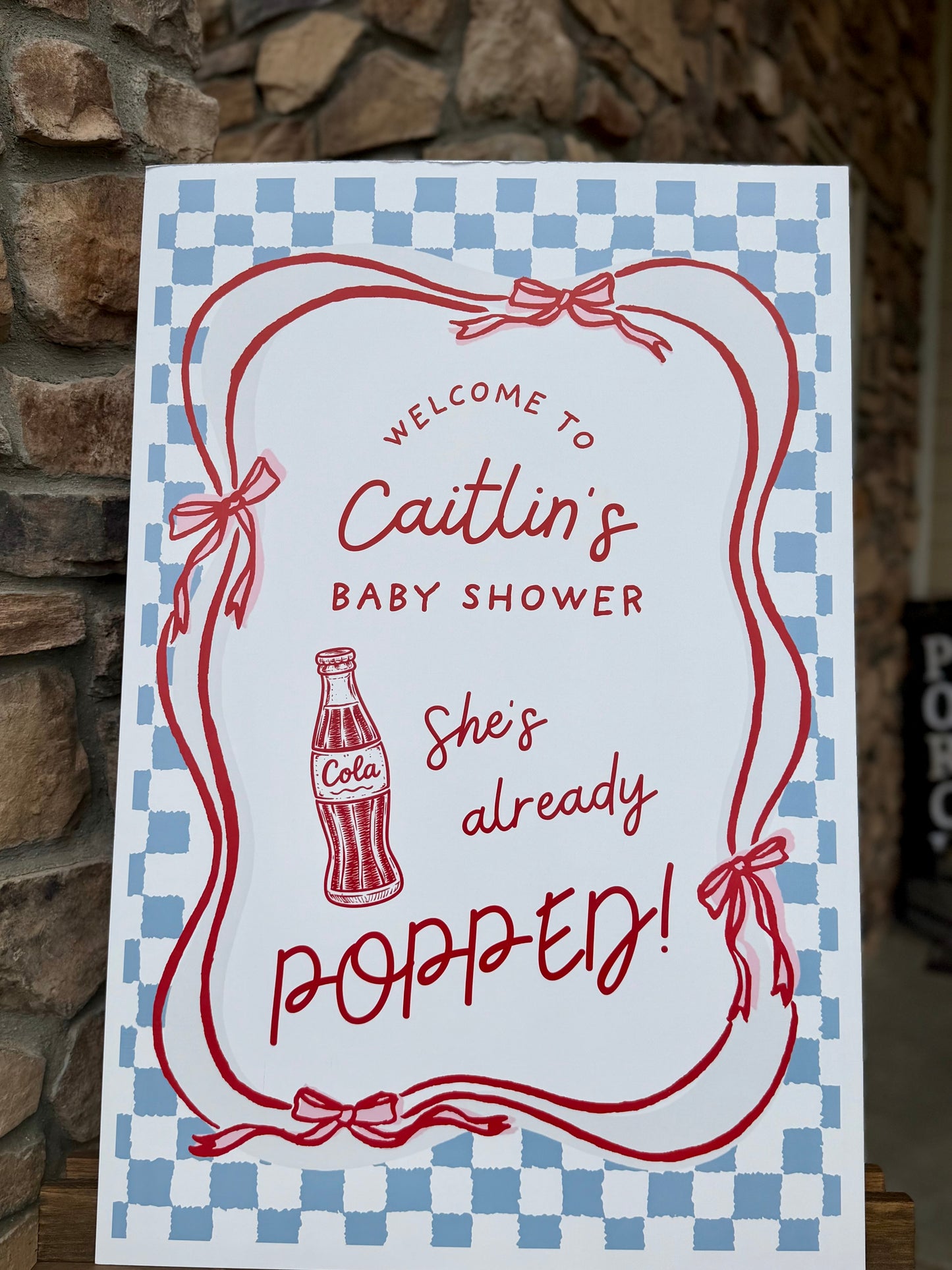 POSTER BOARD EVENT SIGNS