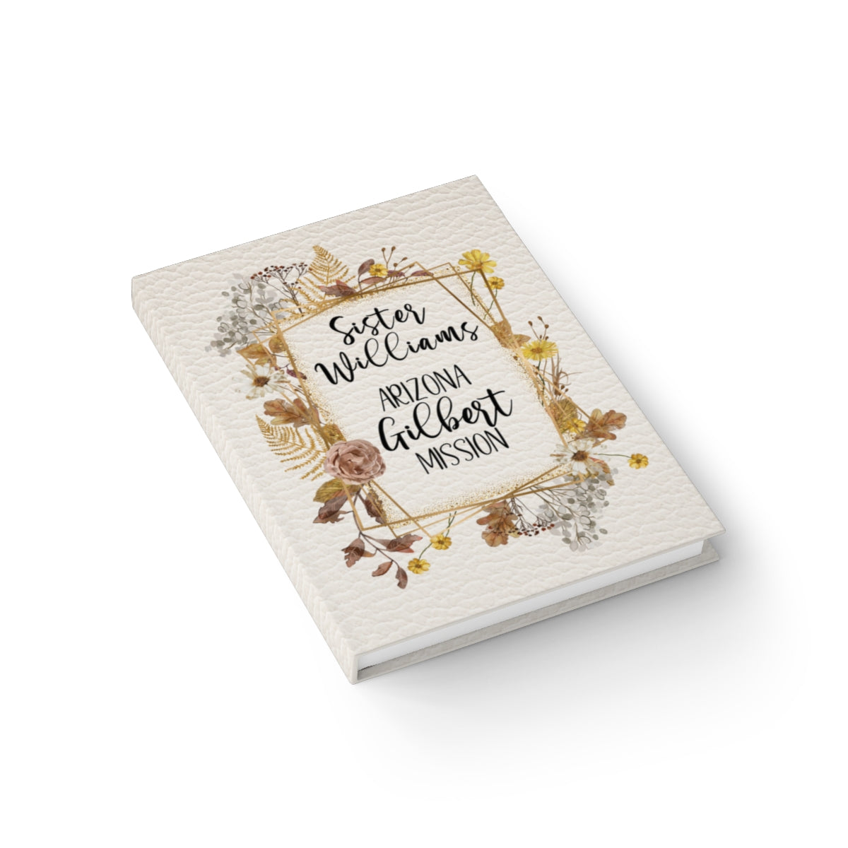 Custom Sister Missionary Journal